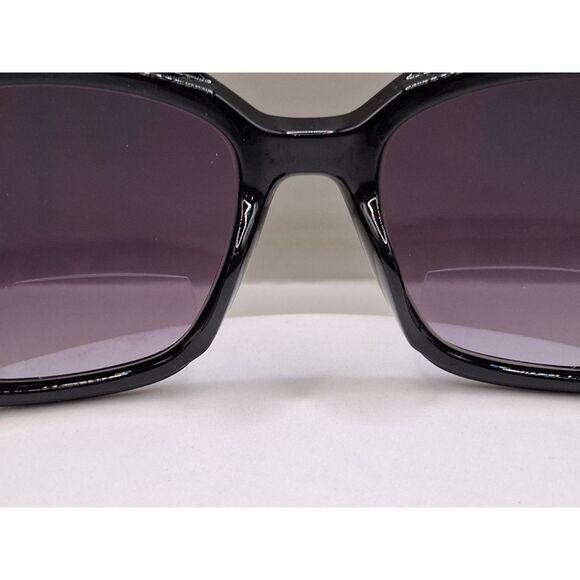 Black and Tortoise MSR215 OXOAT +2.0 Readers Sunglasses by Martha Stewart - Picture 11 of 16